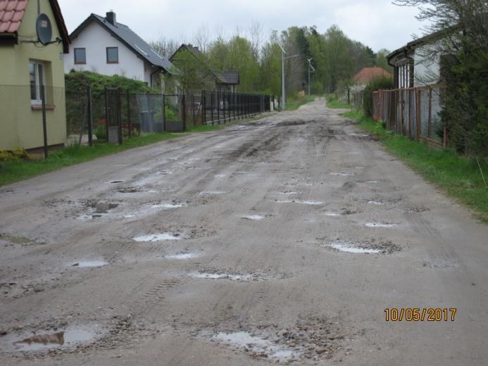 Przebudowa istniejącej drogi w miejscowości Krągi 