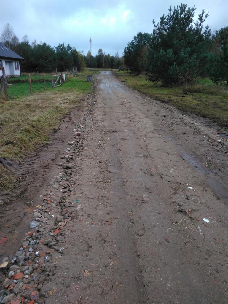 Wykonanie robót budowlanych związanych z remontem drogi wewnętrznej, oznaczonej w ewidencji gruntów i budynków jako dz. nr 531/15 w obrębie i miejscowości Łubowo, gm.