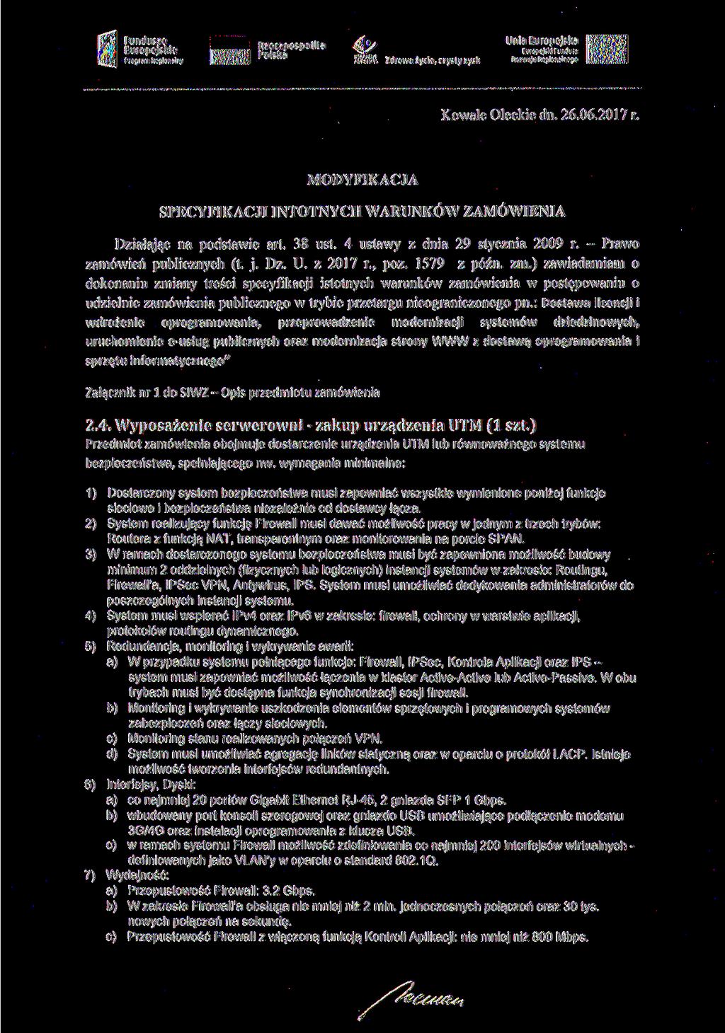 Fundusze Europejskie i RjorznosooLita poleca Unia ^ > 5i1 I» Zdrowe życie. Czysty Zysk Europejska Europejski Fundusz Kowale Oleckie dn. 26.06.2017 r.