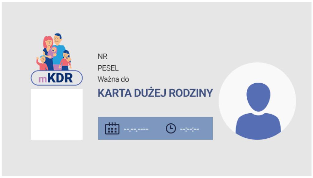 Dziennik Ustaw 5 Poz. 99 KARTA DUŻEJ RODZINY karta elektroniczna Objaśnienia: 1.