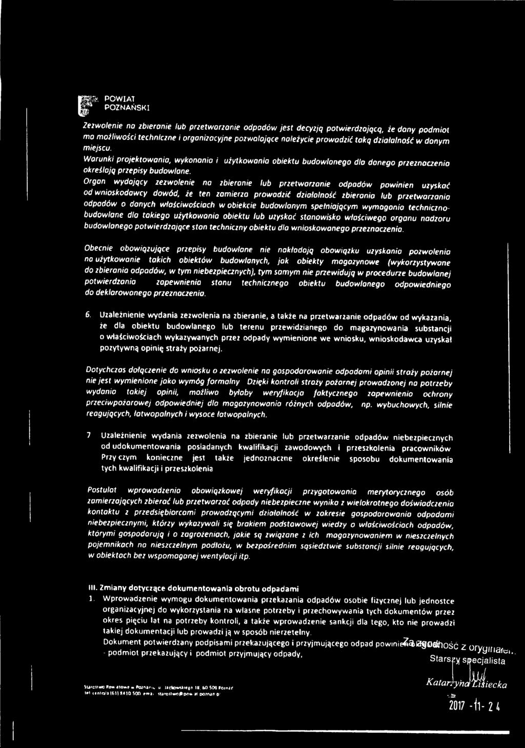 techniczny obiektu dlo wnioskowanego przeznaczenia.
