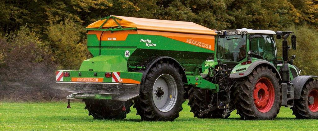 ZA-TS i ZG-TS ZG-TS 5500 i ZG-TS 8200 Olbrzymy z genami Top Speed Duży komfort przy wysokiej wydajności powierzchniowej Stabilne i mocne podwozie z prędkościami do 50 km/h Dopuszczalny ciężar