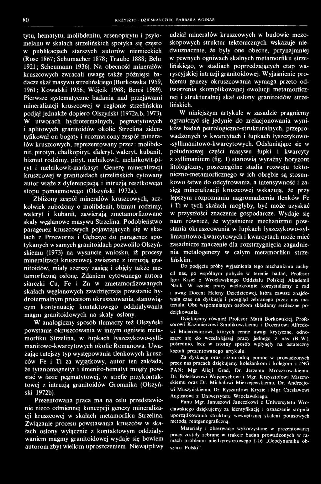 8 0 KRZYSZTOF DZIEMIAŃCZUK.