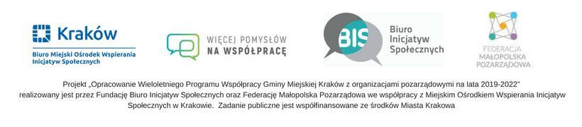 Podziękowania Organizatorzy procesu konsultacyjnego składają podziękowania przedstawicielom wszystkich organizacji pozarządowych i urzędnikom Urzędu Miasta Krakowa, którzy