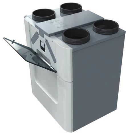 2.3 Przegląd jednostki B D A C Pozycja A B C D Element Półprzezroczysta osłona wyświetlacza i pokryw filtrów. 2 pokrywy filtra zapewniające łatwy dostęp do filtrów. 2 filtry do filtrowania powietrza.