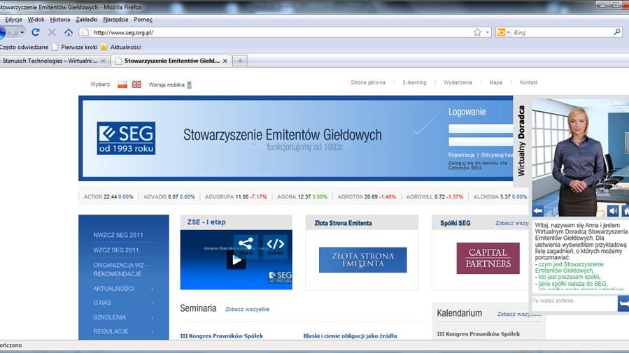 III kwartał W czwartym kwartale 2011 roku, Emitent zakończył
