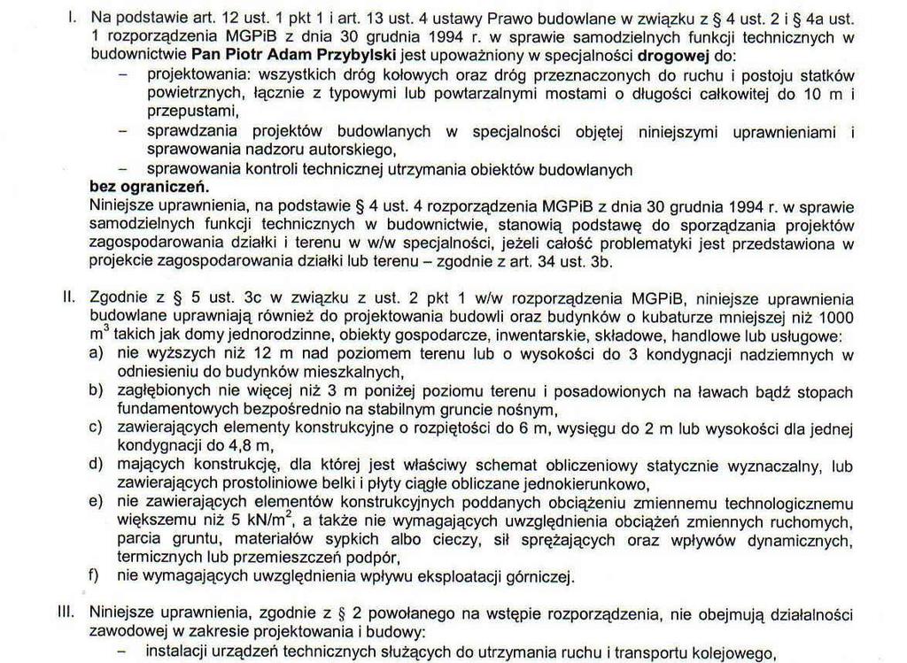 19 Strona "PRZEBUDOWA DROGI