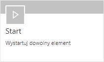 Konfiguracja przycisków startów możliwa jest zarówno w trybie edycji WEBCON BPS Portal jak również z poziomu WEBCON BPS Designer