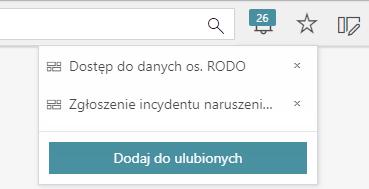 Po ich zapisaniu, wprowadzone zmiany są natychmiast widoczne dla wszystkich użytkowników pracujących w aplikacji. 3.1.8.