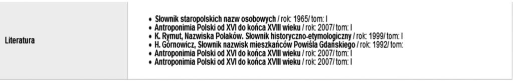 312 KATARZYNA SKOWRONEK I IN. Ryc. 13. Ogólna budowa artykułu hasłowego przedstawiona jest na ryc. 14. 4. DALSZA REALIZACJA PROJEKTU.