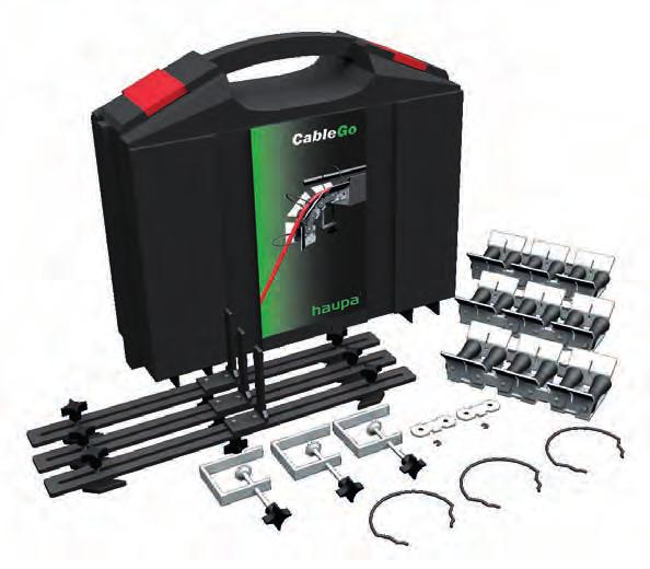 mocująca CableGo 3 x Listwa mocująca CableGo 1 x Złączki modułu podstawowego CableGo