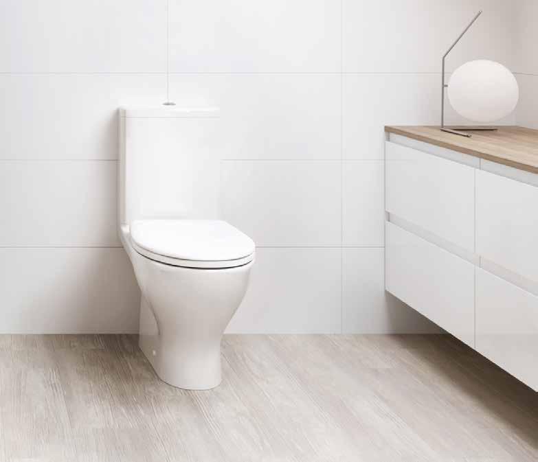 PRODUKTY TOALETOWE WC KOMPAKTY W kolekcji MODUO oferujemy kilka wersji WC kompaktu. Dostępne są wersje z doprowadzeniem wody z dołu lub z boku zbiornika, z deską toaletową lub bez deski.
