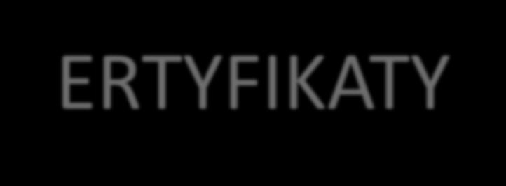 MIĘDZYNARODOWE CERTYFIKATY JAKOŚCI MEDYCZNEJ II