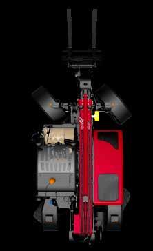 1 2 3 CASE IH FARMLIFT Kompaktowe, stabilne, zwrotne 1 Kierowanie czterema kołami: skraca promień skrętu ładowarki i maksymalnie zwiększa właściwości manewrowe.
