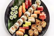 Sushi Tempura Set 26 szt. 2-3 os. 86 zł ebi king roll 8 szt. chicken tempura roll 6 szt. sake tempura roll 6 szt.