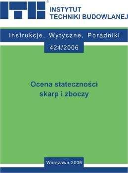 PROJEKTOWANIE SKARP Instrukcje obligatoryjne w Polsce ITB