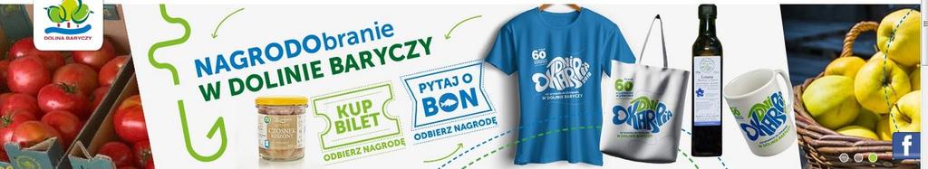 Wsparcie podmiotów społecznych/ publicznych/ gospodarczych Aktywni mieszkańcy w Dolinie Baryczy Najbardziej rozpoznawalny cykl imprez lokalnych na