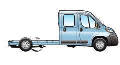 DUCATO / PODWÓJNA ROZTAW OI I DMC L1 L2 L2+ Rozstaw osi 3000 mm DCM: 3,3 t / 3,5 t Rozstaw osi 3450 mm Rozstaw osi 3800 mm PODWÓJNA Rozstaw osi 3450 mm L3 L4 L5 Rozstaw osi 4035 XL mm DCM: 3,5 t / 4