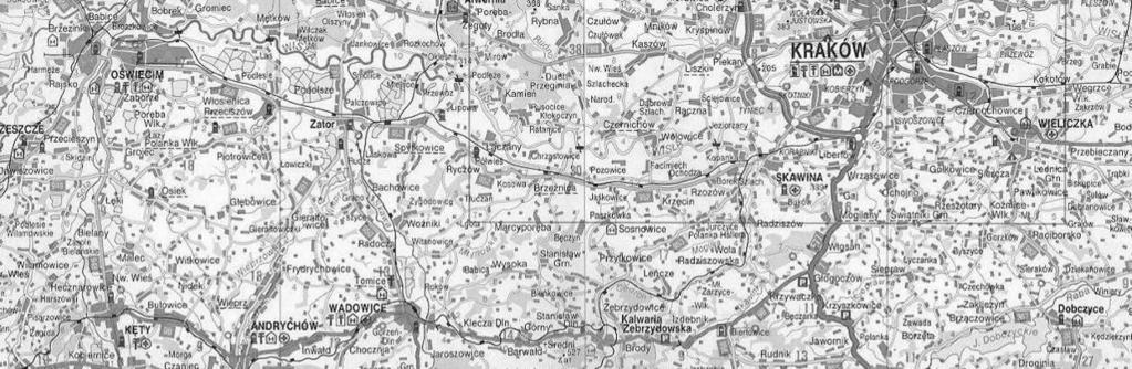 2 Opis nieruchomości LOKALIZACJA Nieruchomość w południowej Polsce, w województwie Małopolskim, w
