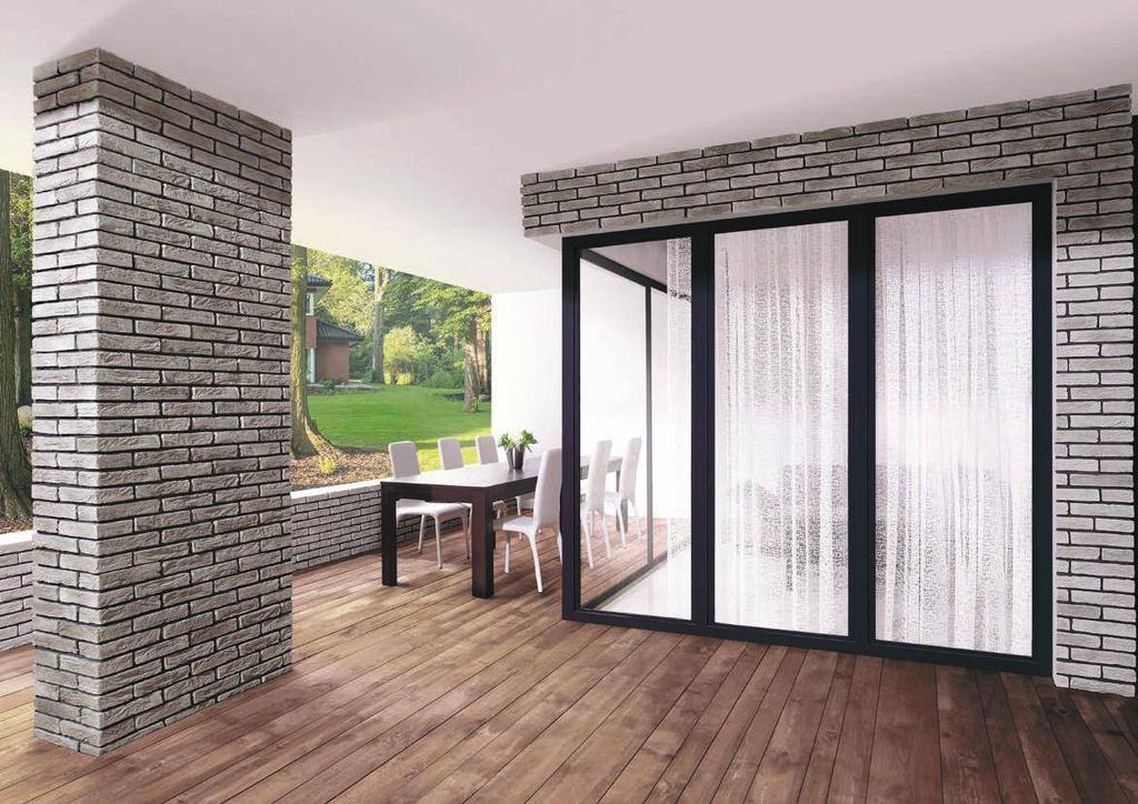 BRICK 21 22 ANTICA GRIGIO ARANCIA 24,5 x 5,5 cm 0,5-36 LEGENDA / LEGEND / SYMBOLÜBERSICHT /