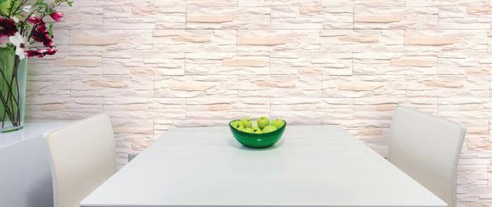 Material: Gypsum 2,5 cm Quantity in package: 0,38 m 2 Corner lm: 1,0 m