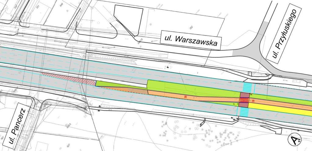 Koncepcja wybudowania buspasa na DK7, pomiędzy Łomiankami a Warszawą, w ciągu ulic: Kolejowej i Pułkowej 60 Poniżej przedstawiono opis zaproponowanego rozwiązania.