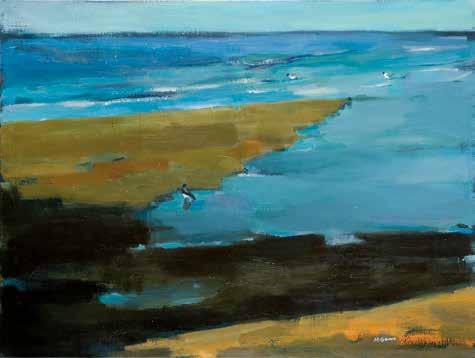 1976 r., Knurów) BEZ TYTUŁU, 2014 R. olej/płótno, 90 x 120 cm sygnowany p.d.: 'M.