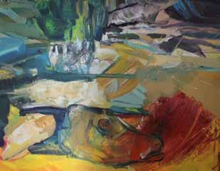 olej/płótno, 40 x 30 cm na odwrociu sygnowany: 'Rokicki' 90 GAJOWY