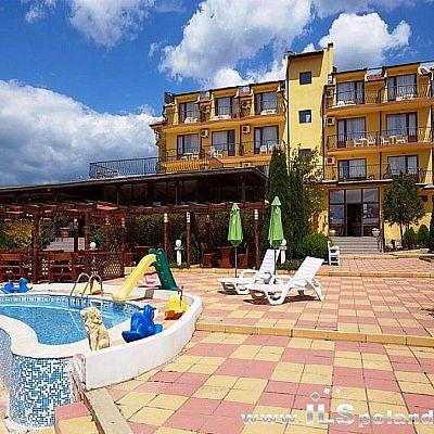 plaży nad Morzem Czarnym w Bułgarii.