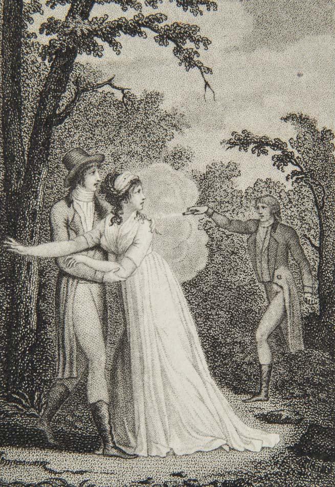OPROWADZANIA Louis Charles Ruotte, Schadzka, miedzioryt wykonany na podstawie obrazu olejnego J.P. Chaillou, przełom XVIII i XIX wieku, MNK Dzieci mamy i zwiedzamy!