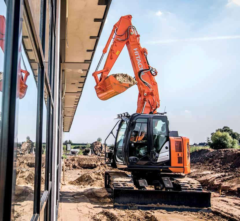 Seria ZAXIS-6 KOPARKA HYDRAULICZNA Kod modelu : ZX135US 6 Moc znamionowa silnika : 78,5 kw (105
