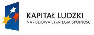 Projekt Modelowy system na rzecz integracji społecznej współfinansowany przez Unię Europejską w ramach Europejskiego Funduszu Społecznego Niniejsza instrukcja powstała w oparciu o doświadczenia