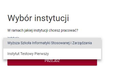 Jak się logować, gdy jestem zatrudniony w dwóch instytucjach? Wejdź na stronę www.jsa.opi.org.pl. Wpisz swój login i hasło w panelu logowania. Kliknij w przycisk Zaloguj.