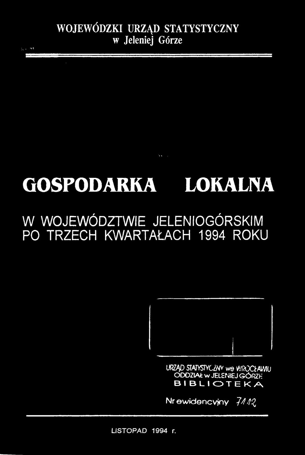 WOJEWÓDZTWIE JELENIOGÓRSKIM PO TRZECH