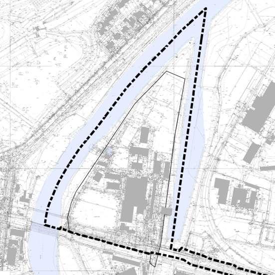 Uwarunkowania jakie wynikają z położenia wyspy INFRASTRUKTURALNE Fragment projektu planu miejscowego dla cz.