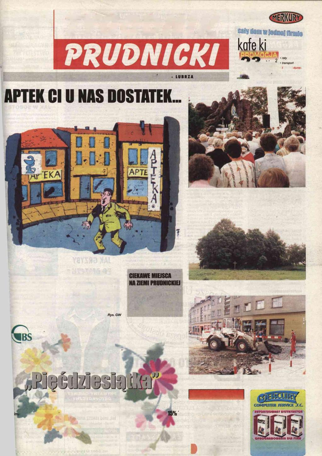 Nr 32 (507) 10 sierpnia 2000 r. Cena 1,5 0 z ł Rok XI ISSN 1231-904 X Indeks 3278160 e-mail: aneks@aro.pl telefax: 4362877 tel.: 4366485 TYGODNIK PPHU "MERKURY" s.c. AA.