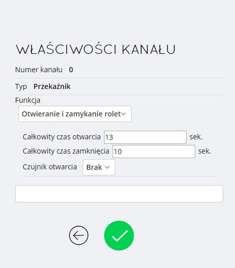 Kalibracja rolety w urządzeniu SRW-01 KALIBRACJA ROLETY Po dodaniu urządzenia roletę należy skalibrować, aby móc sterować procentowym otwarciem.