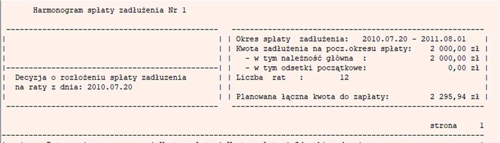 Pola danych w części zostają automatycznie zapełnione.