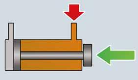 hydrauliczny Olej hydrauliczny przemieszcza się wewnątrz obwodu zamkniętego.