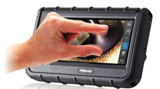 Ekran: Dotykowy 7" LCD (800x400) Doskonała jakość obrazu Odporność na wodę i pył: IP57 Wytrzymały: odporność na upadek: 1m Akumulator
