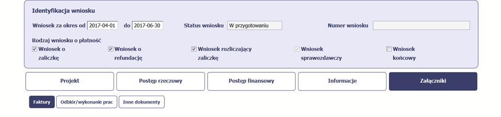 wartości dowodowej ujęte w zestawieniu