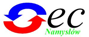 ZAKŁAD ENERGETYKI CIEPLNEJ SP. Z O.O. W NAMYSŁOWIE Namysłów, 14.01.2019r. OGŁOSZENIE nr 01/Z/2019 Zakład Energetyki Cieplnej Sp. z o.o., 46 100 Namysłów, ul.