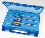 20,5 / 25 150270 2000 89,50 150271 2000 105, Strona 10-210 zalecane Stal INOX Żeliwo Stopy Na bazie superstopu Fe/NiCo Aluminium Miedź Grafit Stal hartowana odpowiedni <700 N/² <1000 N/² <1400 N/²