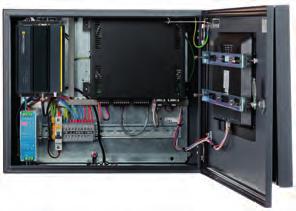 Automatyka sieci DANE TECHNICZNE Wymiary obudowy 400x500x245 mm Radio PDR 300 (z aplikacją RNI12v2) Panel operacyjny (opcja dodatkowa) Dotykowy LCD (rozdzielczość 1024x768px) Protokół współpracy z
