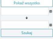 Listę można zapisać w formacie PDF i Excel, klikając odpowiednio na ikony w górnym prawym rogu ekranu.