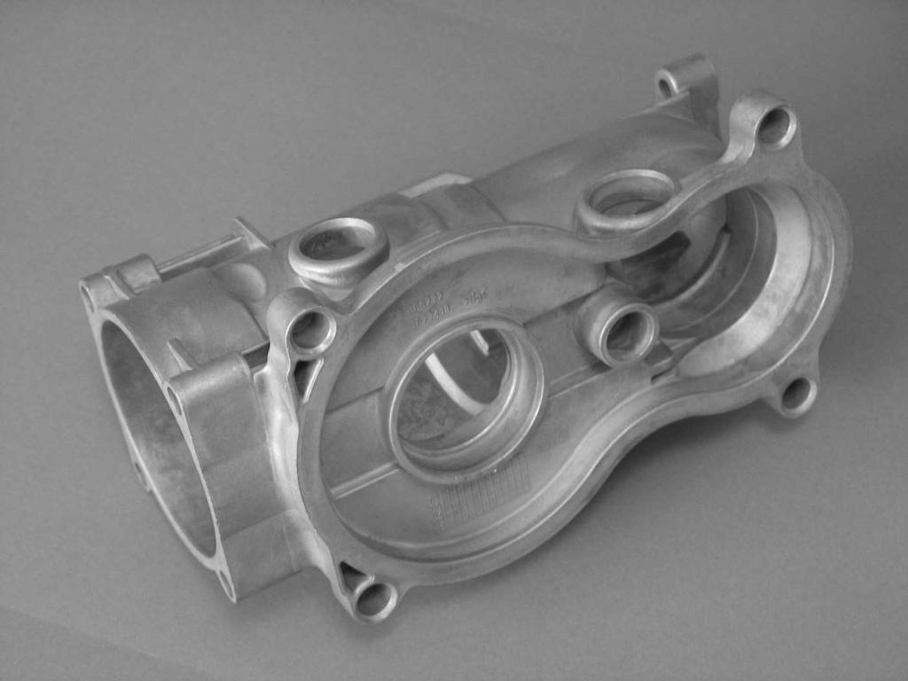 Rys. 1. Badany odlew cinieniowy ze stopu AZ91D Fig. 1. The die casting made of AZ91D 3.