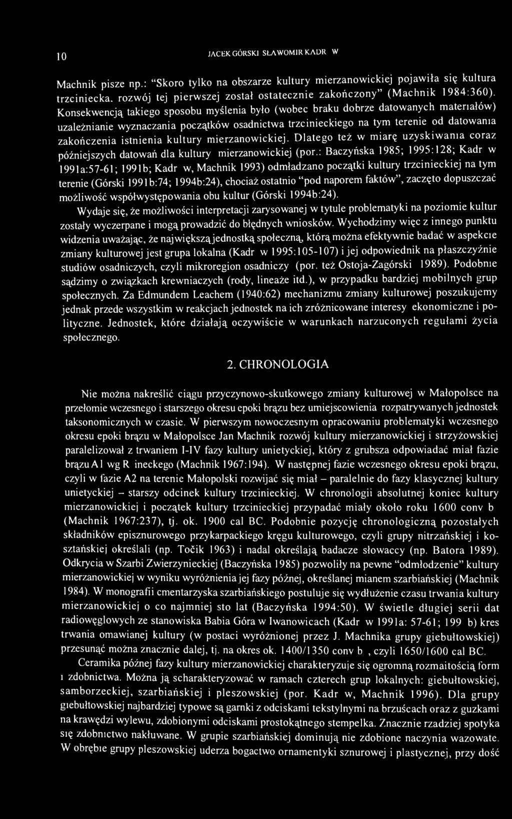 10 JACEK. GÓRSKI. SŁAWOMIR KADROW Machnik pisze np.