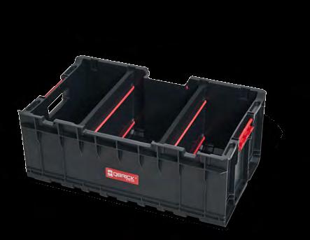 Height/ Wysokość Width/ Szerokość Depth/ Głębokość Capacity/ Pojemność Qbrick System ONE Box Plus Functional box is an immanent