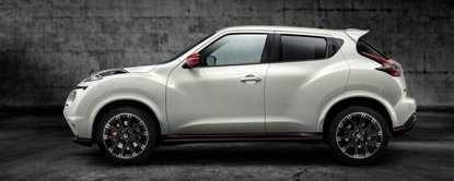 JUKE NISMO RS WYPOSAŻENIE BEZPIECZEŃSTWO Wzmocnione nadwozie NISMO RS Ulepszone hamulce NISMO RS Ulepszone zawieszenie NISMO RS Przednie poduszki powietrzne (kierowcy i pasażera) Kurtynowe poduszki