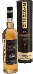 46 % GLENCADAM 15YO whisky single malt z regionu Highland, delikatna,   46 % 129